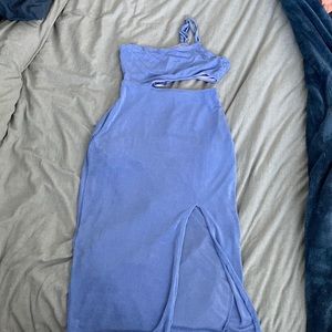 Mika & Gala One-Strap cut out midi dress